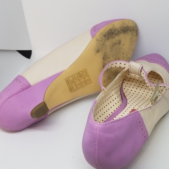 But another innocent tale purple/tan shoe 7 - Picture 5 of 5